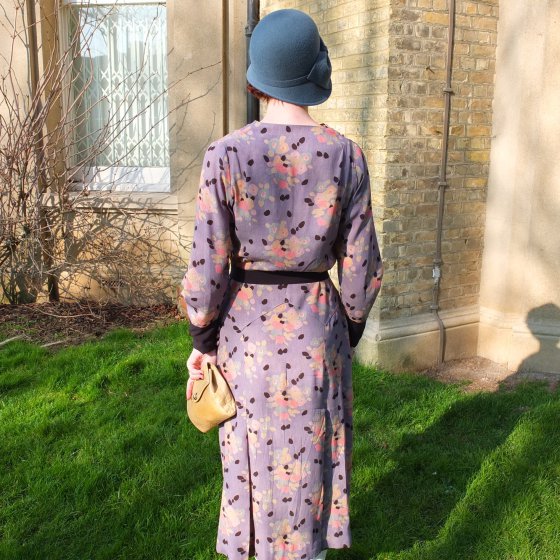 Carey Mulligan wearing a blouse printed with Potters design